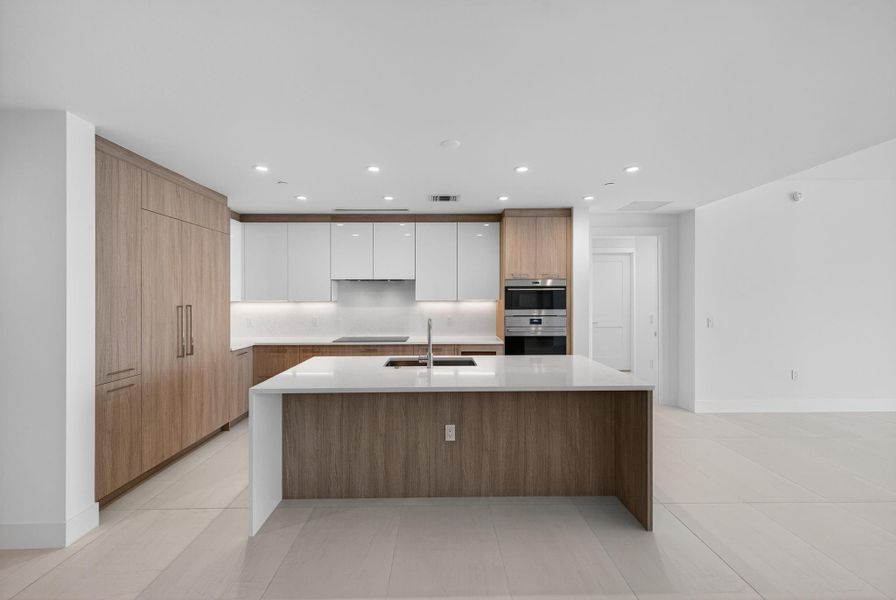 Furnished interior view inside a new home in , Fort Lauderdale (Image 17).