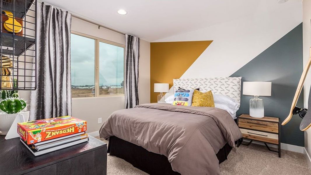 Representative furnished interior of a home built from the Redwood by Taylor Morrison in Paradisi Encore Collection, Surprise (Image 36).