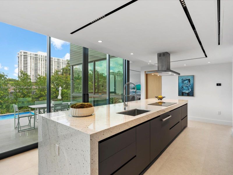 Furnished interior view inside a new home in , Miami Shores (Image 7).