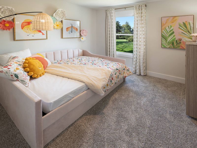 Furnished interior view inside a new home in Waterside - Boardwalk Series, Longs (Image 11).