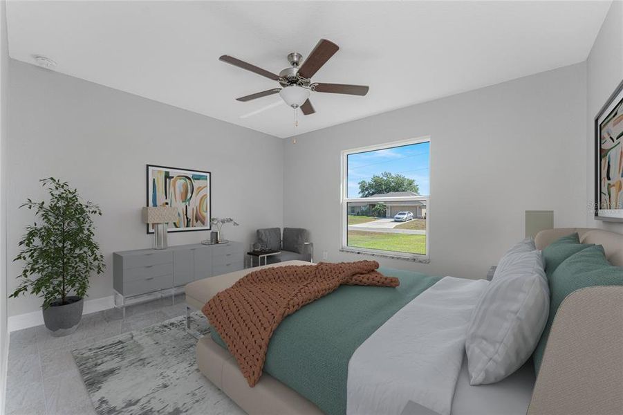 Furnished interior view inside a new home in , North Port (Image 34).