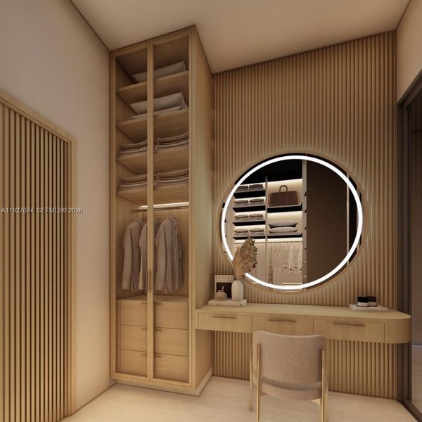 Furnished interior view inside a new home in , Lighthouse Point (Image 9).