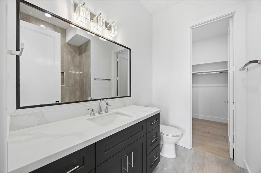 Furnished interior view inside a new home in , Houston (Image 11).