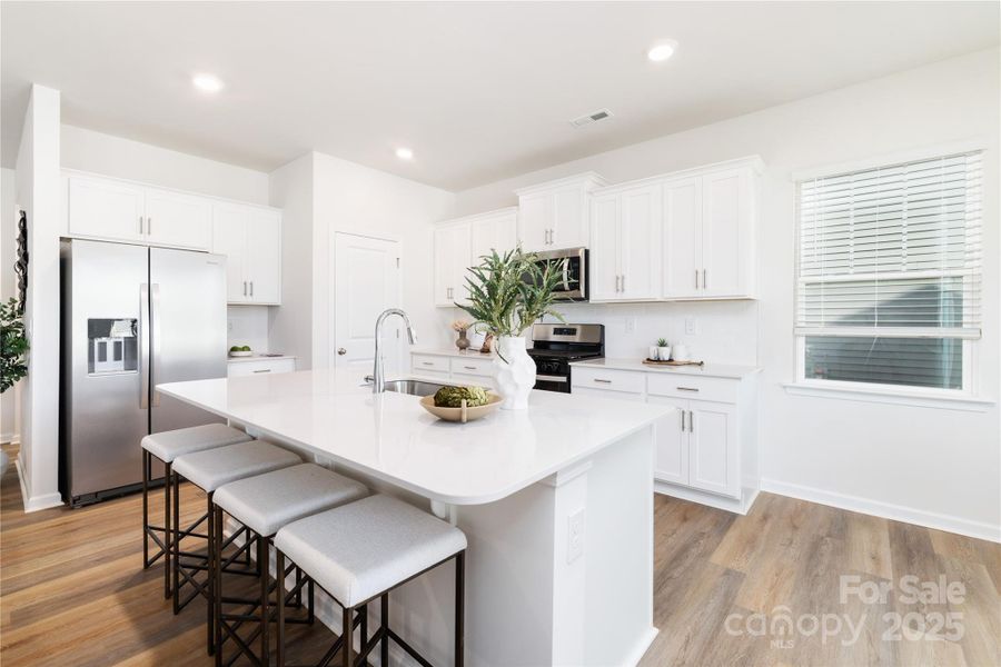 Furnished interior view inside a new home in Nolen Farm, Gastonia (Image 11). Furnished interior view inside a new home in Nolen Farm, Gastonia (Image 11).