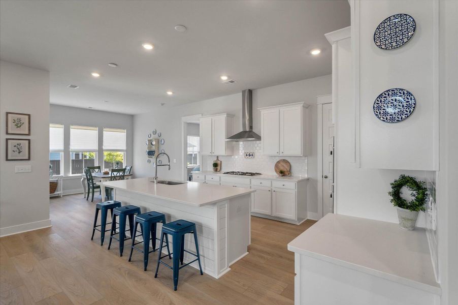 Furnished interior view inside a new home in Carnes Crossroads, Summerville (Image 17).