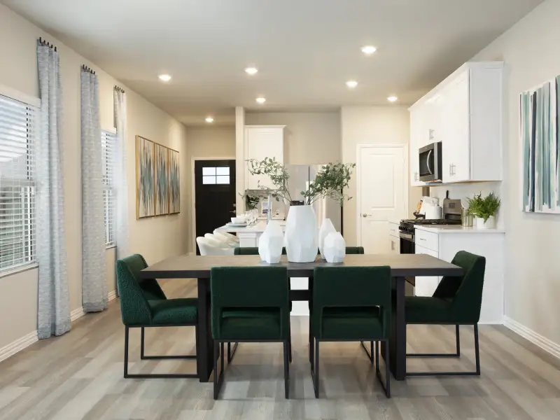 Furnished interior view inside a new home in Southridge, Princeton (Image 7).