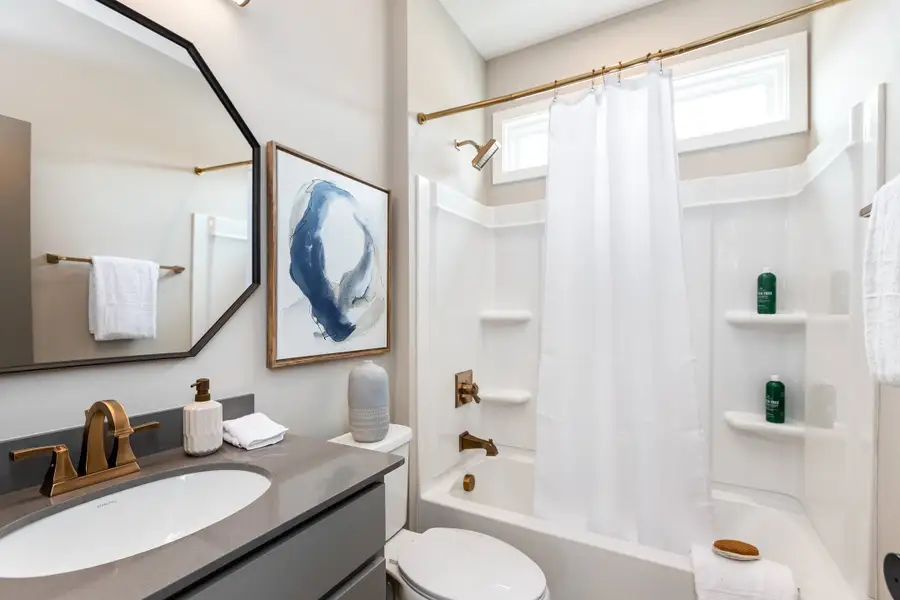 Representative furnished interior of a home built from the Wilmington by Fischer Homes in Easton Park, Dallas (Image 49).