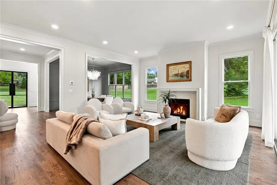 Furnished interior view inside a new home in , Smyrna (Image 43).