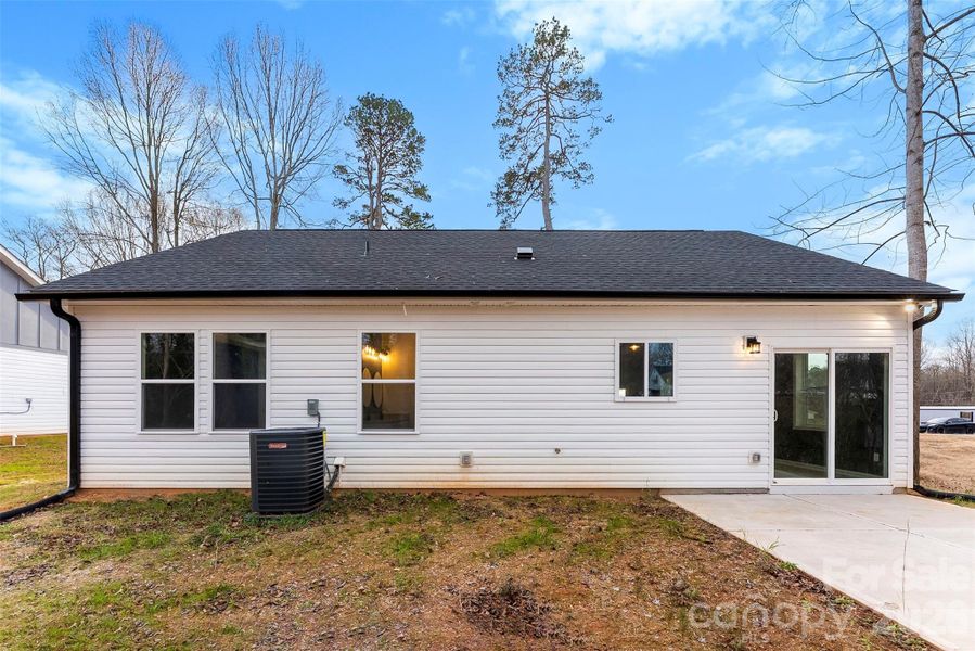 Exterior details and patio area of a home in , Cherryville (Image 4).