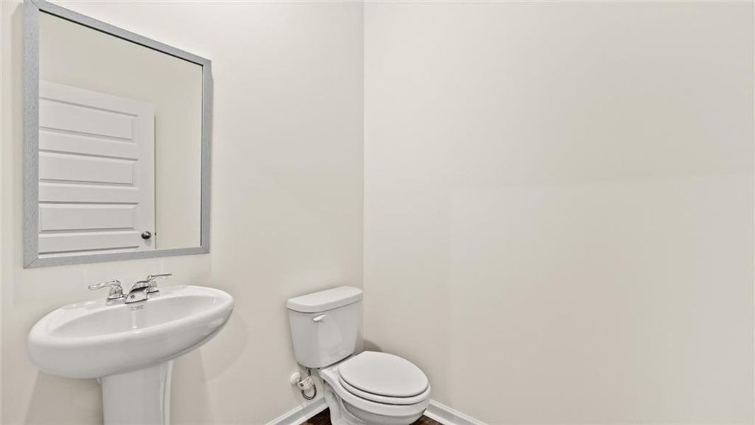 Furnished interior view inside a new home in Inverness at Sugarloaf, Lawrenceville (Image 12).