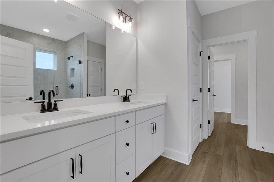 Furnished interior view inside a new home in Twin Lakes, Hoschton (Image 12).