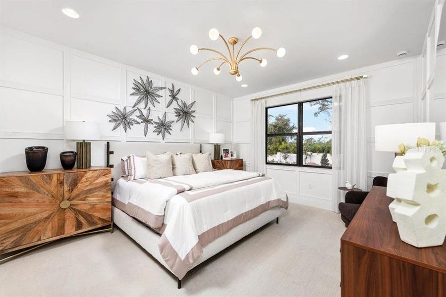 Furnished interior view inside a new home in , Fort Myers (Image 13).