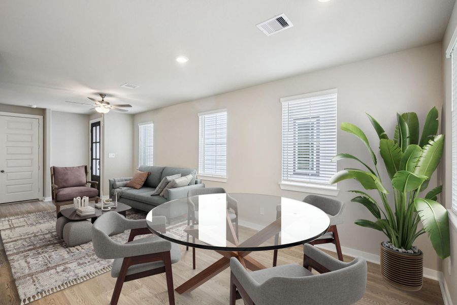 Photo is not of the actual home but is an inspirational photo of builder’s model home and may depict options, furnishings, and/or decorator features that are not included. Photo is not of the actual home but is an inspirational photo of builder’s model home and may depict options, furnishings, and/or decorator features that are not included.