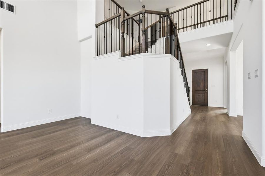 Spacious, unfurnished interior of a new home in Westside Preserve, Midlothian (Image 25). Spacious, unfurnished interior of a new home in Westside Preserve, Midlothian (Image 25).