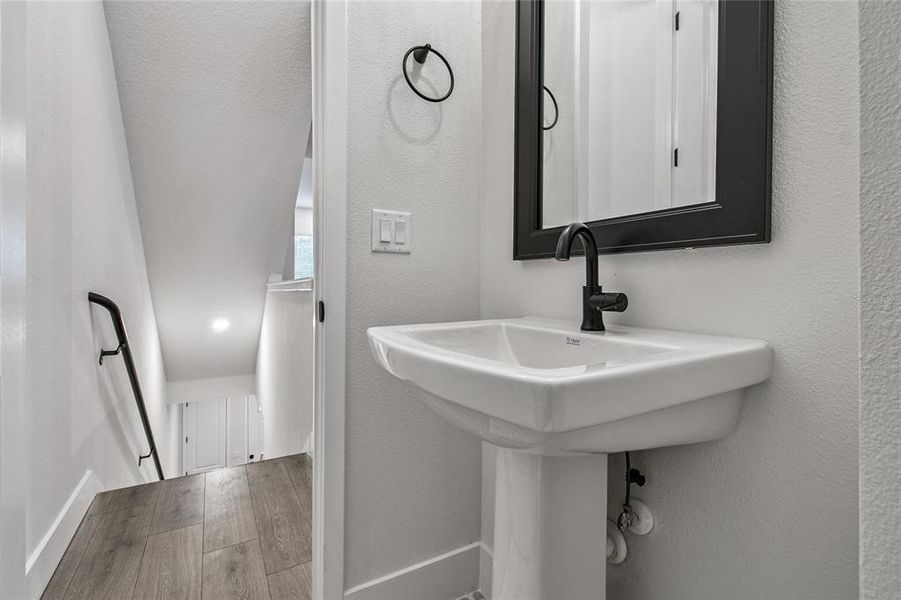 Furnished interior view inside a new home in Towns at Union, St. Petersburg (Image 10).