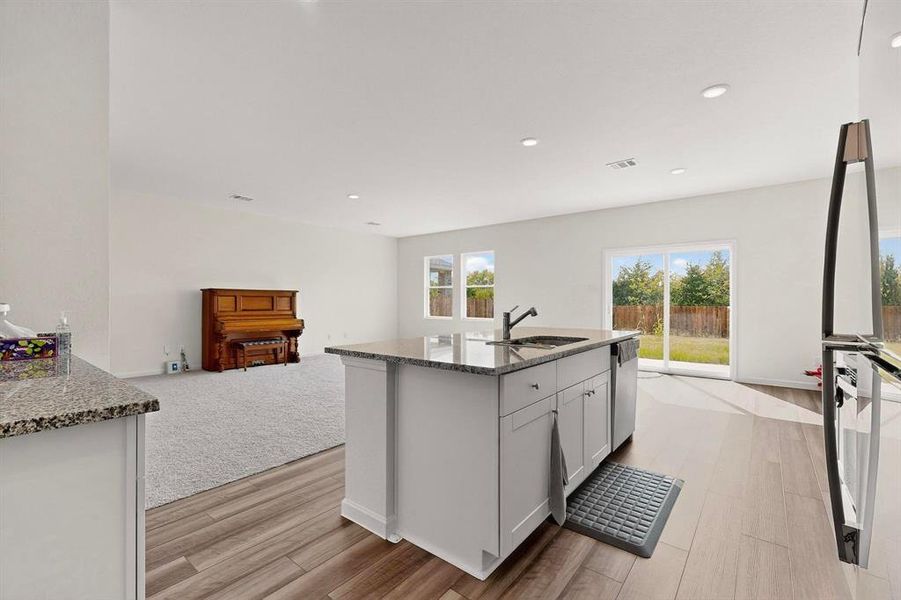 Furnished interior view inside a new home in Meadow Park, Melissa (Image 10). Furnished interior view inside a new home in Meadow Park, Melissa (Image 10).