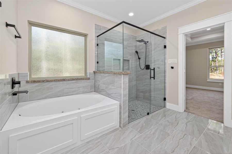 Furnished interior view inside a new home in , Dayton (Image 27).