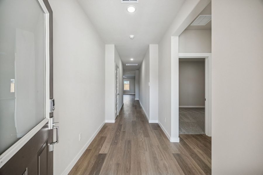 Entryway in the Heisman home plan by Trophy Signature Homes – REPRESENTATIVE PHOTO