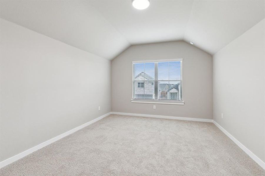 Game room in the Elm home plan by Trophy Signature Homes – REPRESENTATIVE PHOTO Game room in the Elm home plan by Trophy Signature Homes – REPRESENTATIVE PHOTO