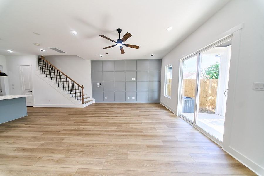 Spacious, unfurnished interior of a new home in , Houston (Image 15). Spacious, unfurnished interior of a new home in , Houston (Image 15).