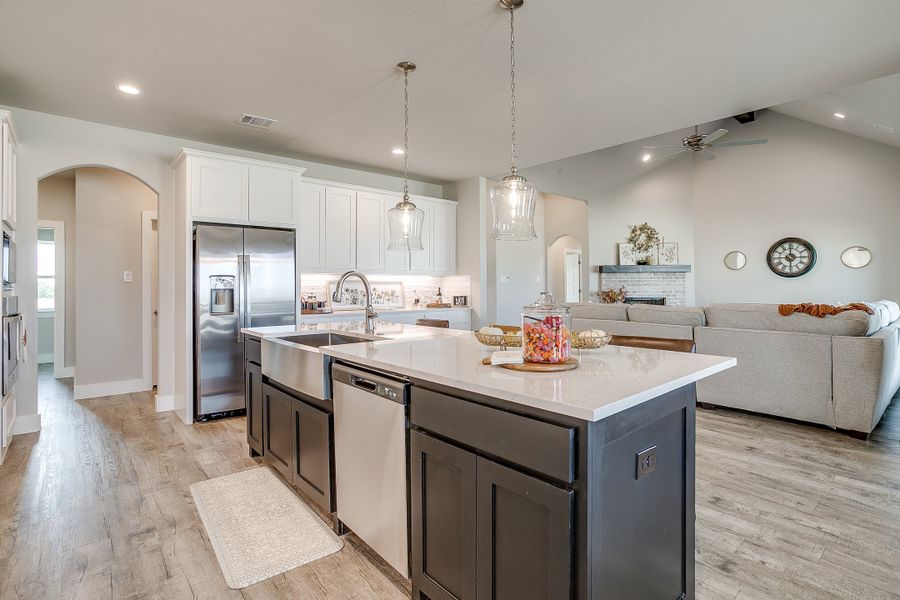 Furnished interior view inside a new home in Rocky Top Ranch, Reno (Image 13). Furnished interior view inside a new home in Rocky Top Ranch, Reno (Image 13).