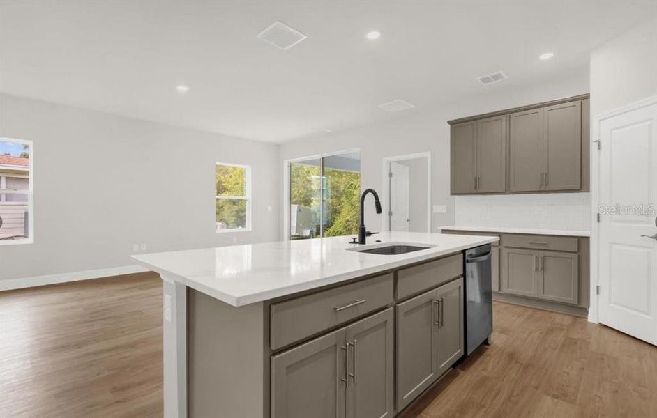 Furnished interior view inside a new home in , Ocala (Image 10).