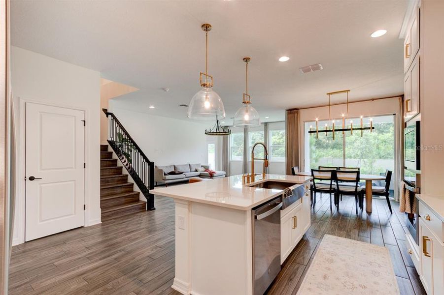 Furnished interior view inside a new home in , Sanford (Image 36).