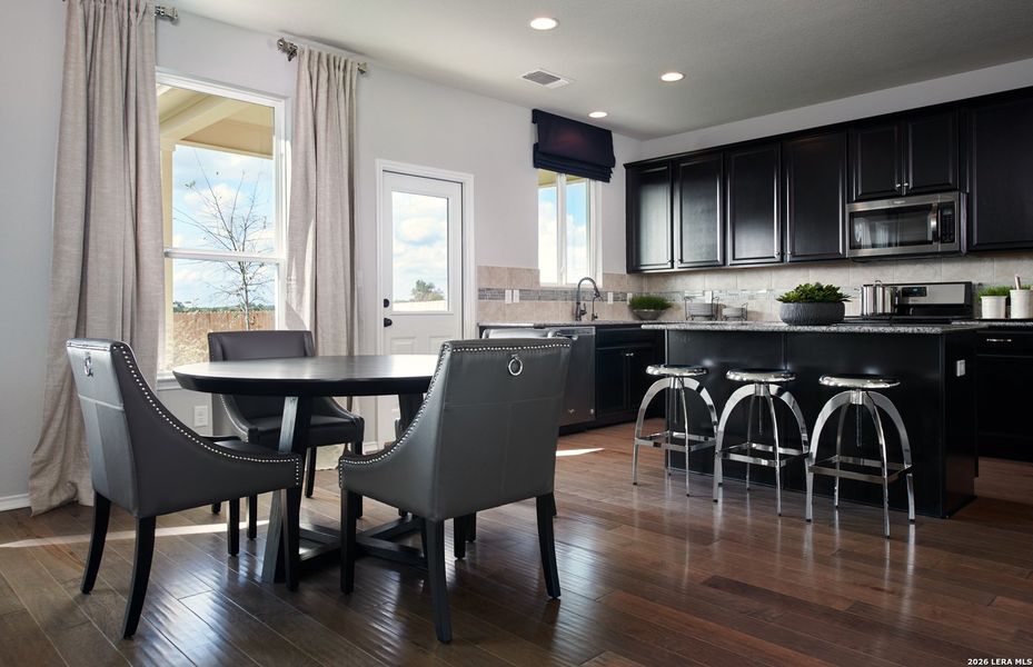 Furnished interior view inside a new home in Davis Ranch, San Antonio (Image 9).