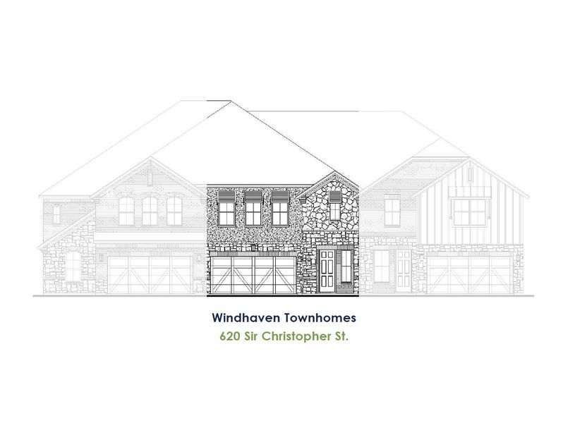 TH Building 7 Unit 2 W Elevation