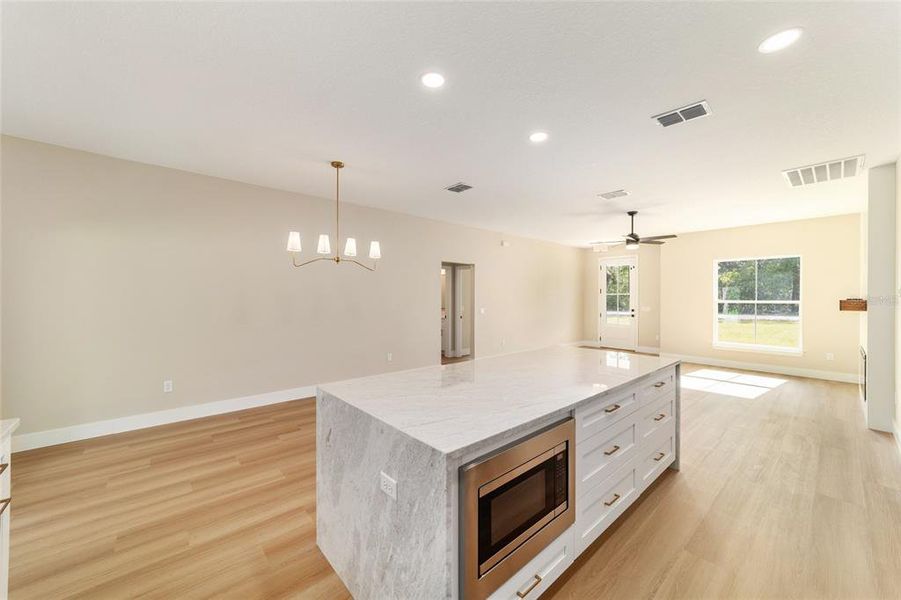 Furnished interior view inside a new home in , Ocala (Image 19).