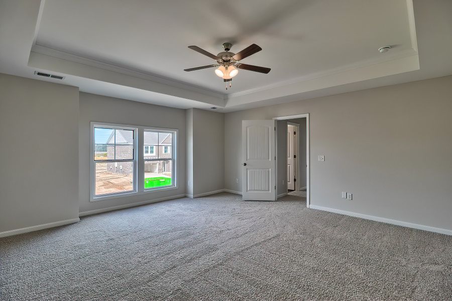 Representative unfurnished interior of a home built from the Devereaux II by Great Southern Homes in Beach Forest, Sumter (Image 49). Representative unfurnished interior of a home built from the Devereaux II by Great Southern Homes in Beach Forest, Sumter (Image 49).