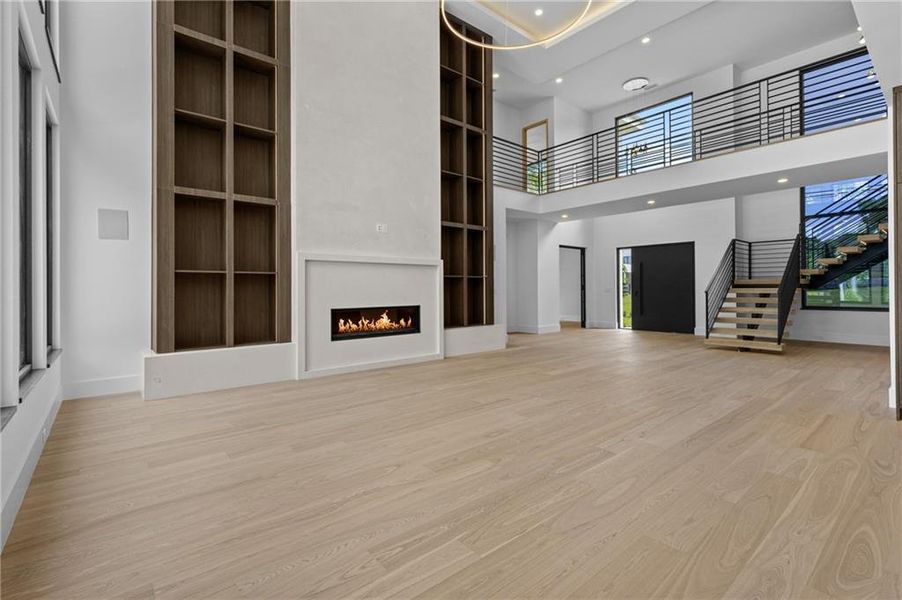 Spacious, unfurnished interior of a new home in , Sugar Hill (Image 62).