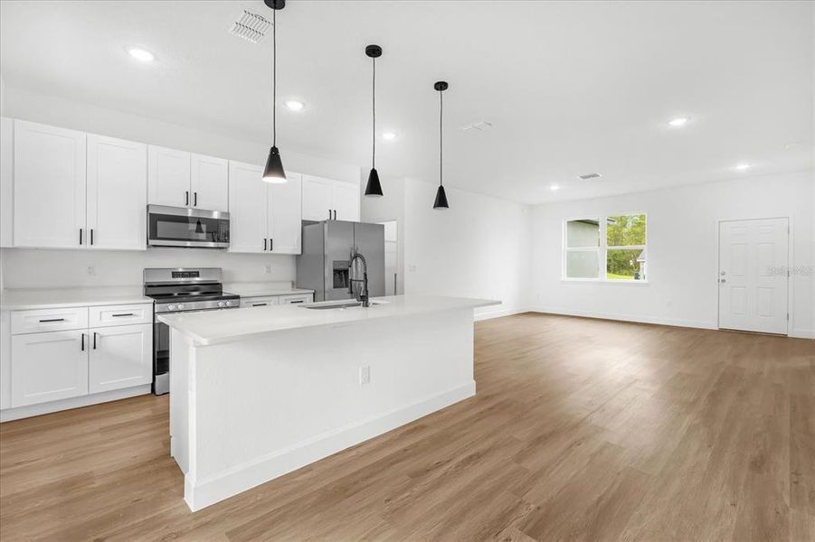 Furnished interior view inside a new home in , Ocala (Image 4).