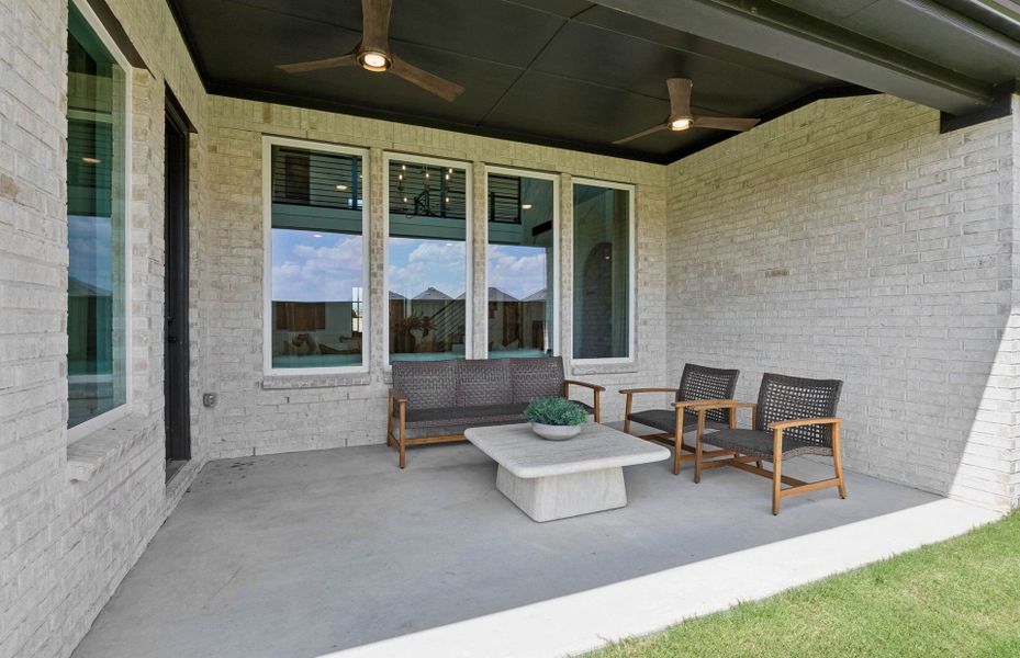Representative exterior details of a home built from the Gillett by Pulte Homes in Wilson Creek Meadows, Celina (Image 3).