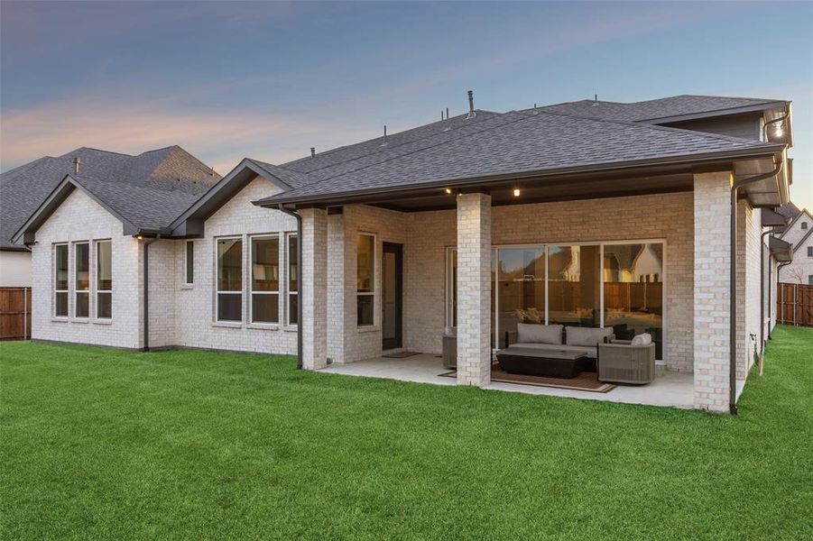 Exterior details and patio area of a home in , Celina (Image 4).