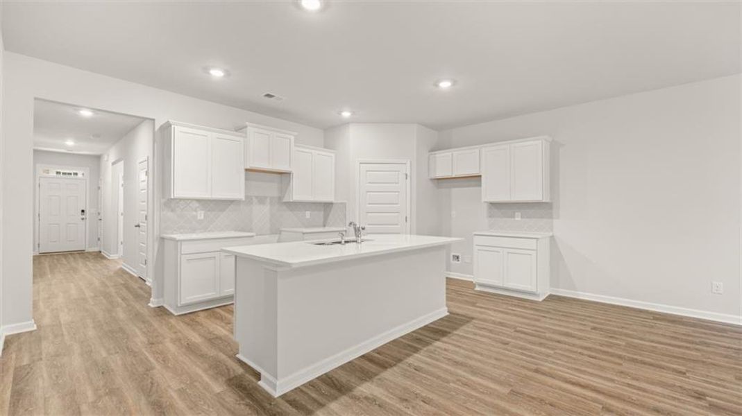Furnished interior view inside a new home in Cedar Ridge - Locust Grove Station, Locust Grove (Image 6).