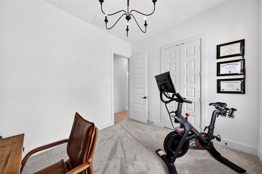 Furnished interior view inside a new home in Gatlin Ranch, Springtown (Image 31).
