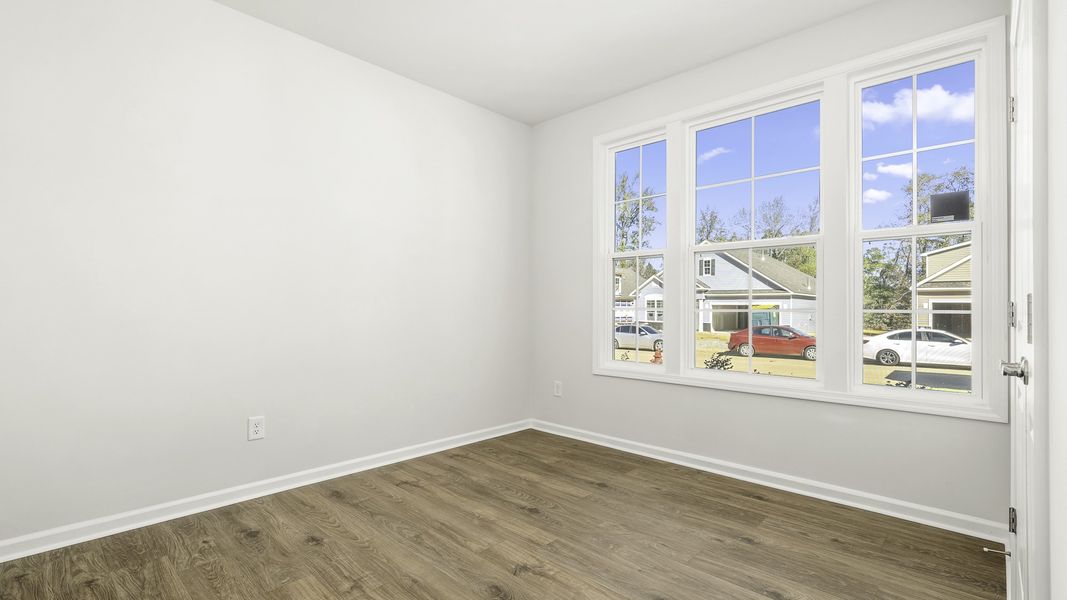 Spacious, unfurnished interior of a new home in The Villas at Kinsley, Jamestown (Image 14).