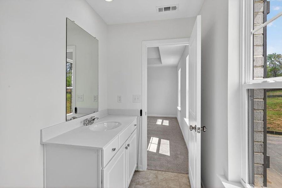Furnished interior view inside a new home in Rosewood Farm, Lawrenceville (Image 17).