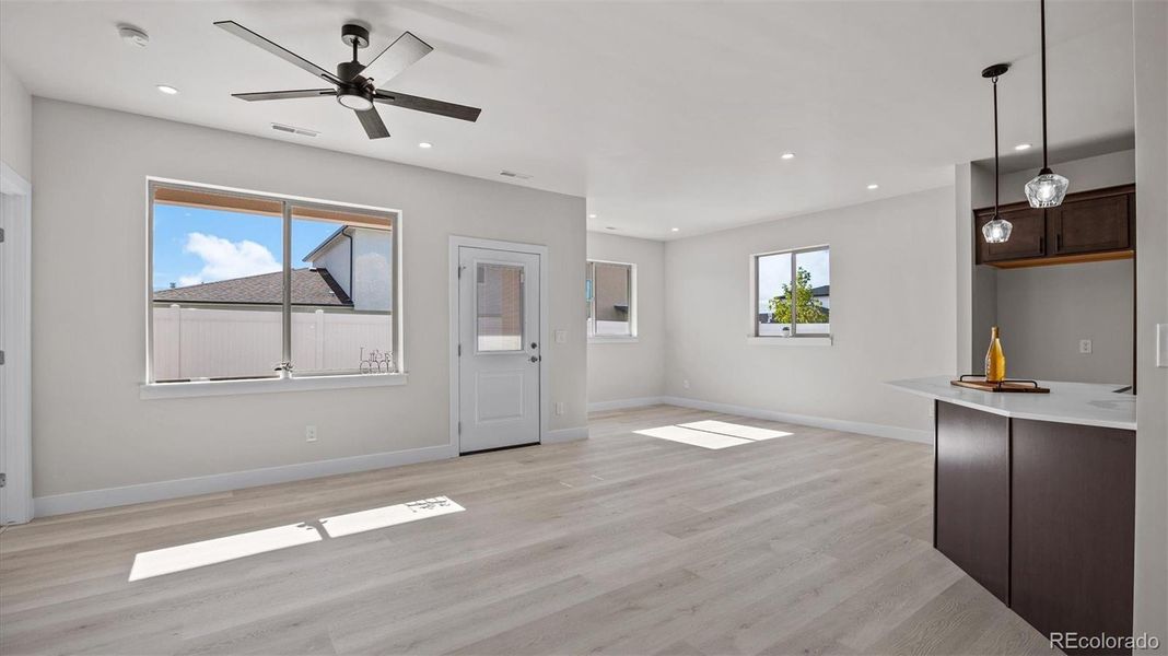 Furnished interior view inside a new home in , Grand Junction (Image 10). Furnished interior view inside a new home in , Grand Junction (Image 10).