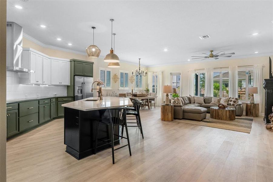 Furnished interior view inside a new home in , St. Cloud (Image 41).