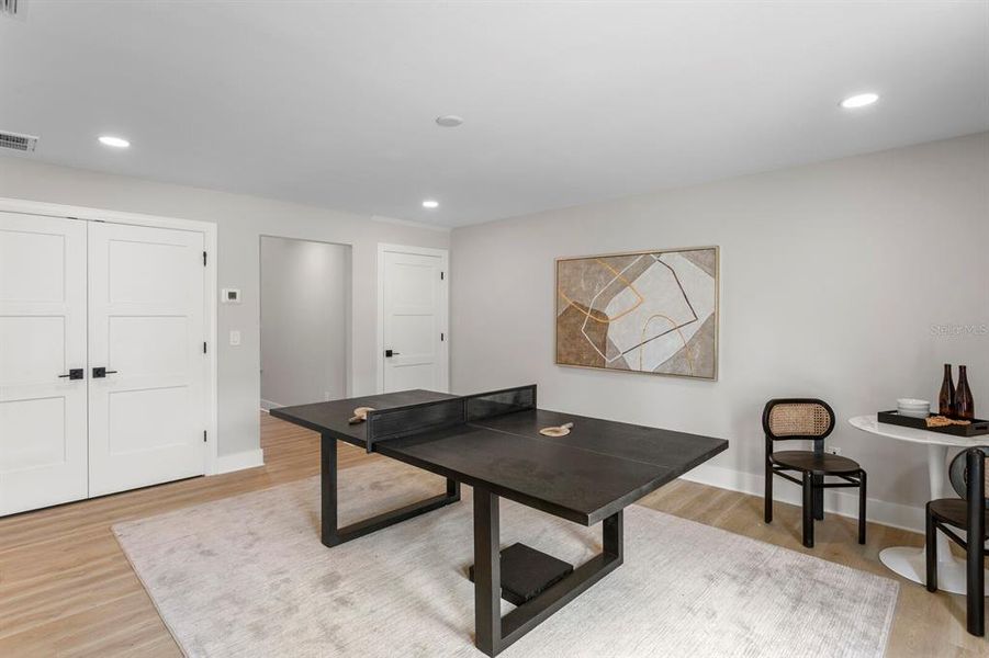 Furnished interior view inside a new home in , Tampa (Image 37).