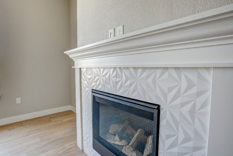Representative interior finishes for a home built from the The Camden 2 by Landmark Homes in Highlands at Fox Hill, Longmont (Image 14).
