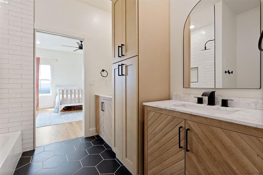 Furnished interior view inside a new home in , Lyerly (Image 41). Furnished interior view inside a new home in , Lyerly (Image 41).