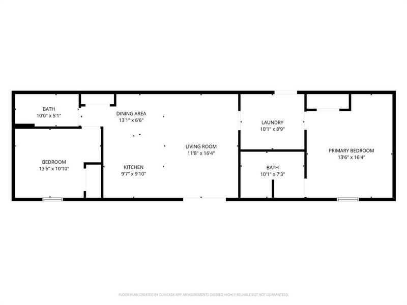 2D floor plan layout of this home in , Dublin, TX (Image 3).