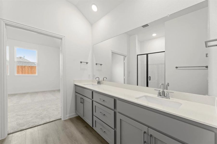 Furnished interior view inside a new home in Devonshire 40s, Forney (Image 12).