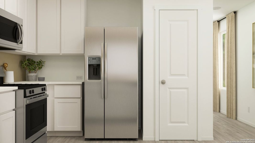 Furnished interior view inside a new home in Tres Laurels: Wellton Collection, San Antonio (Image 2).