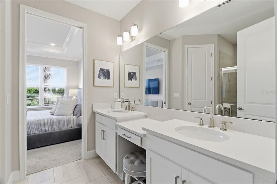 Furnished interior view inside a new home in , Bradenton (Image 13).