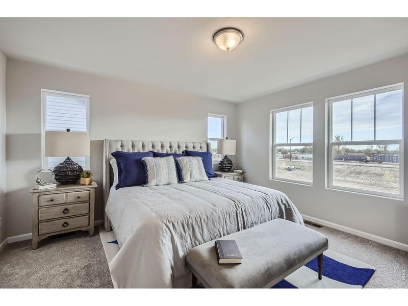 Furnished interior view inside a new home in Waterfield, Fort Collins (Image 12).