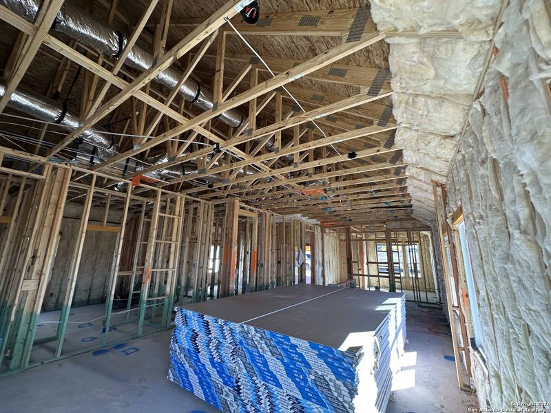 In-progress construction of a new home in Arcadia Ridge, San Antonio, TX (Image 9).